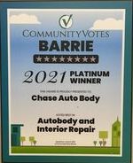 2021 Barrie community votes winner